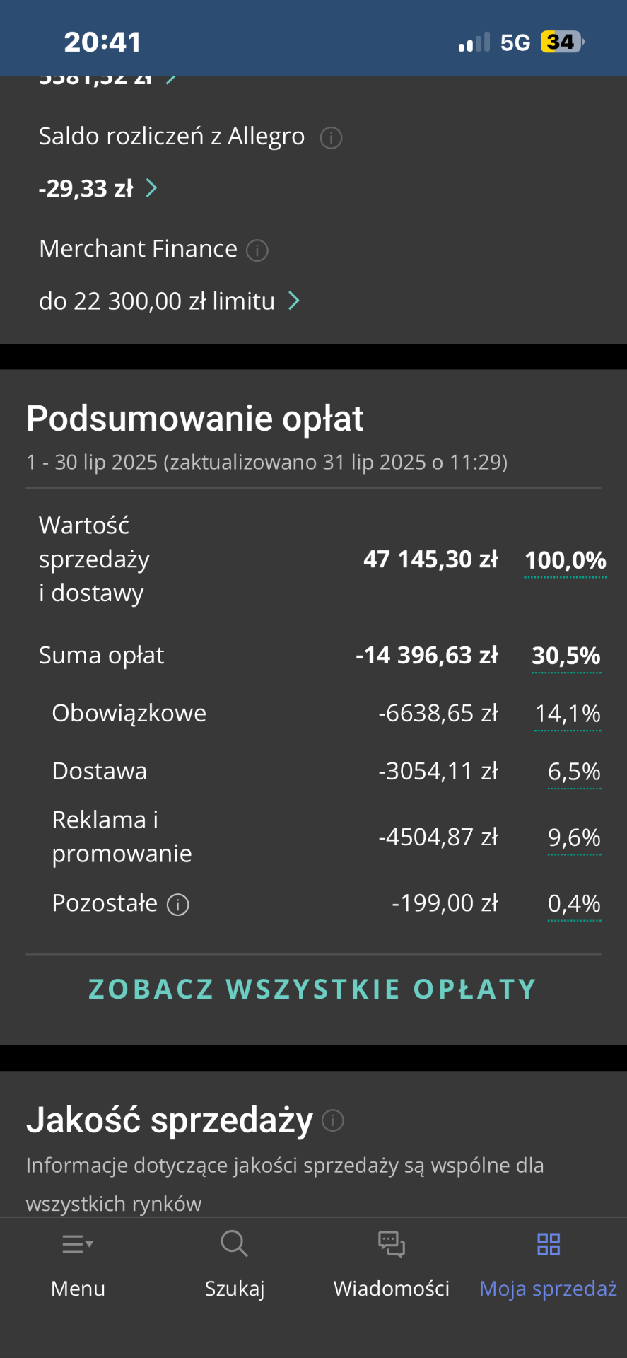 Wyniki miesiąca